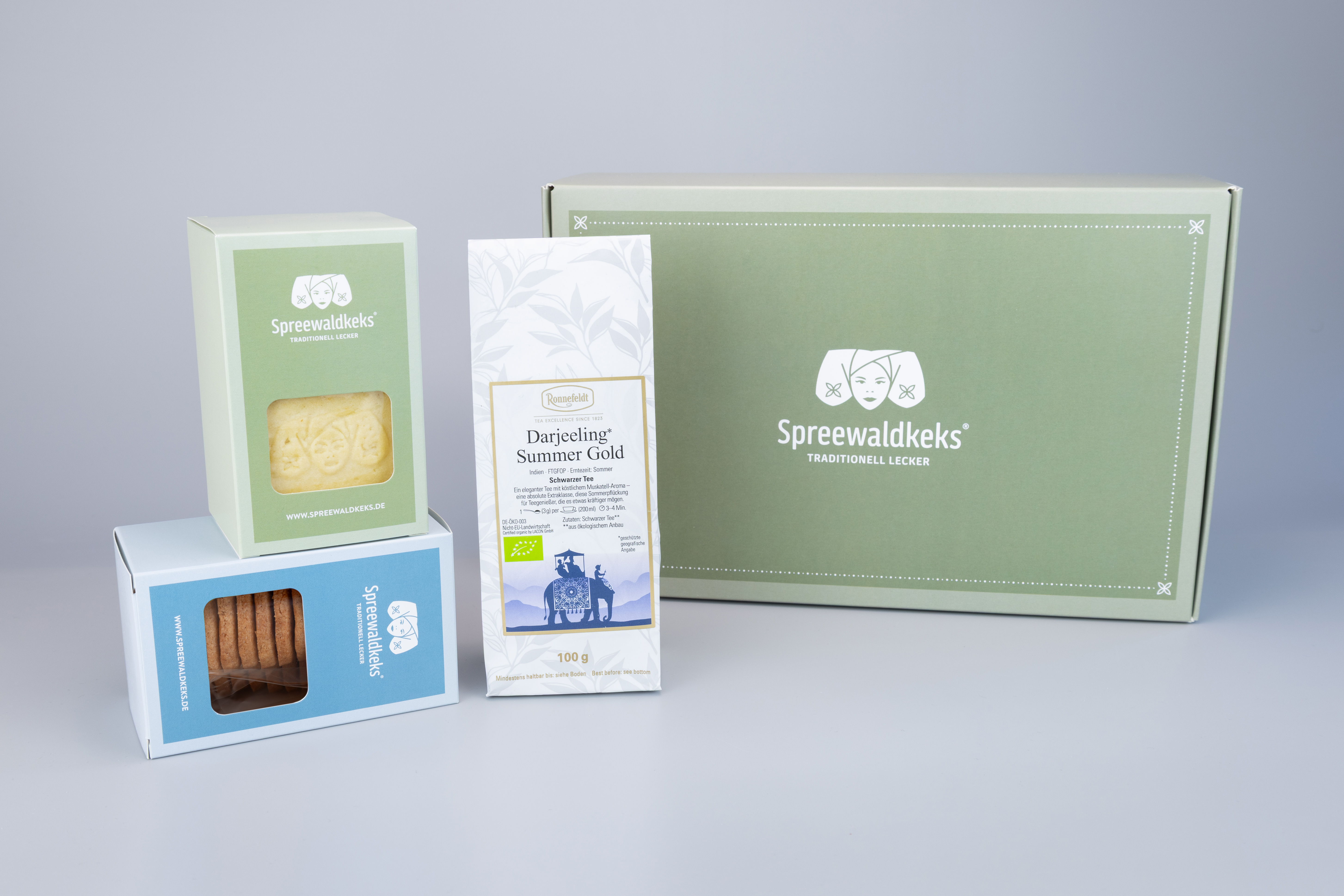 Geschenkbox Keks & Darjeeling