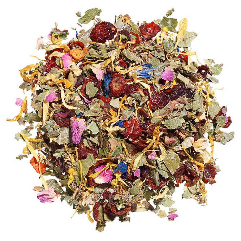 Geschenkbox Keks & Morgensonne: Kekse & Bio-Kräutertee