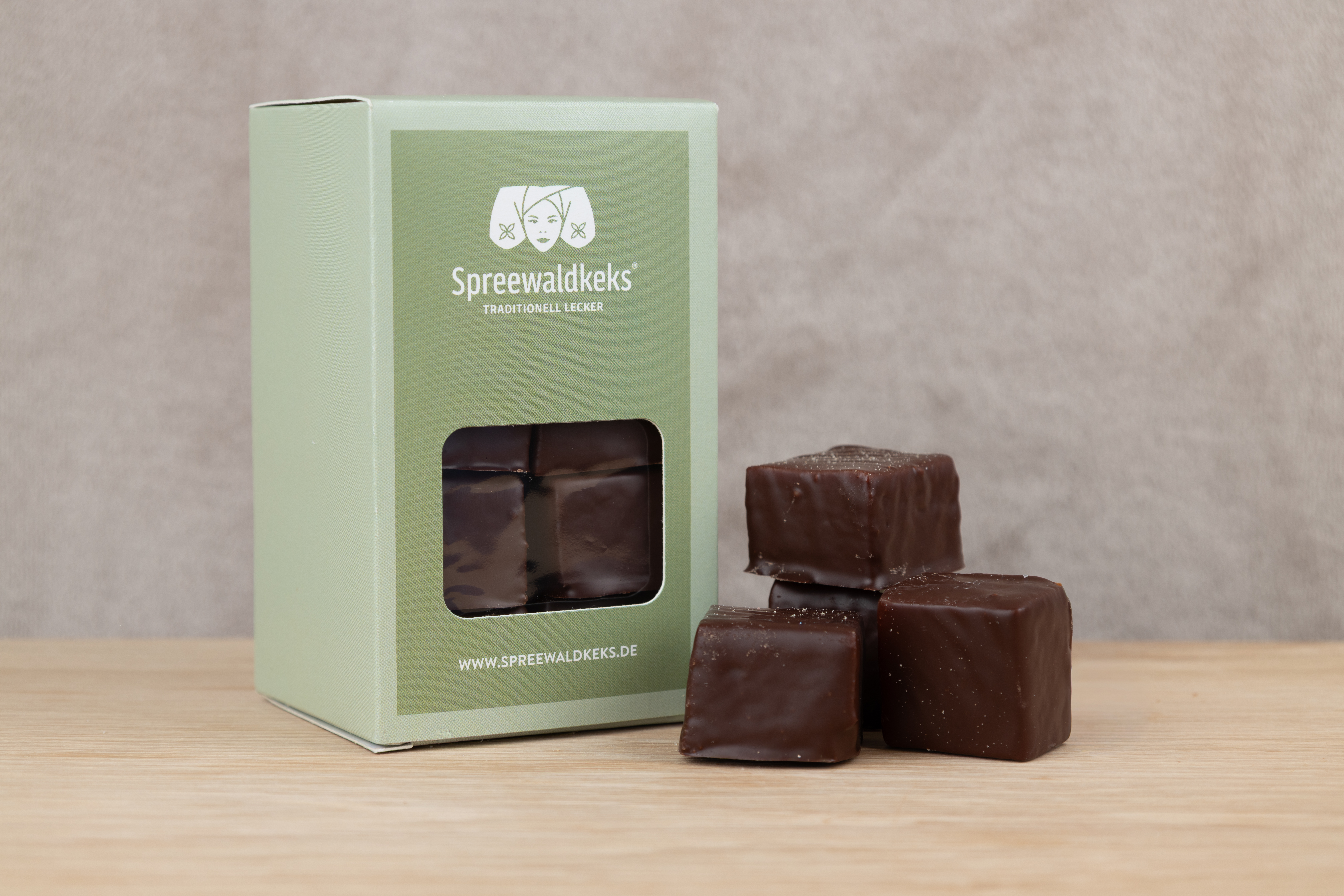 Baumkuchen mit Marzipan & belgischer Schokolade