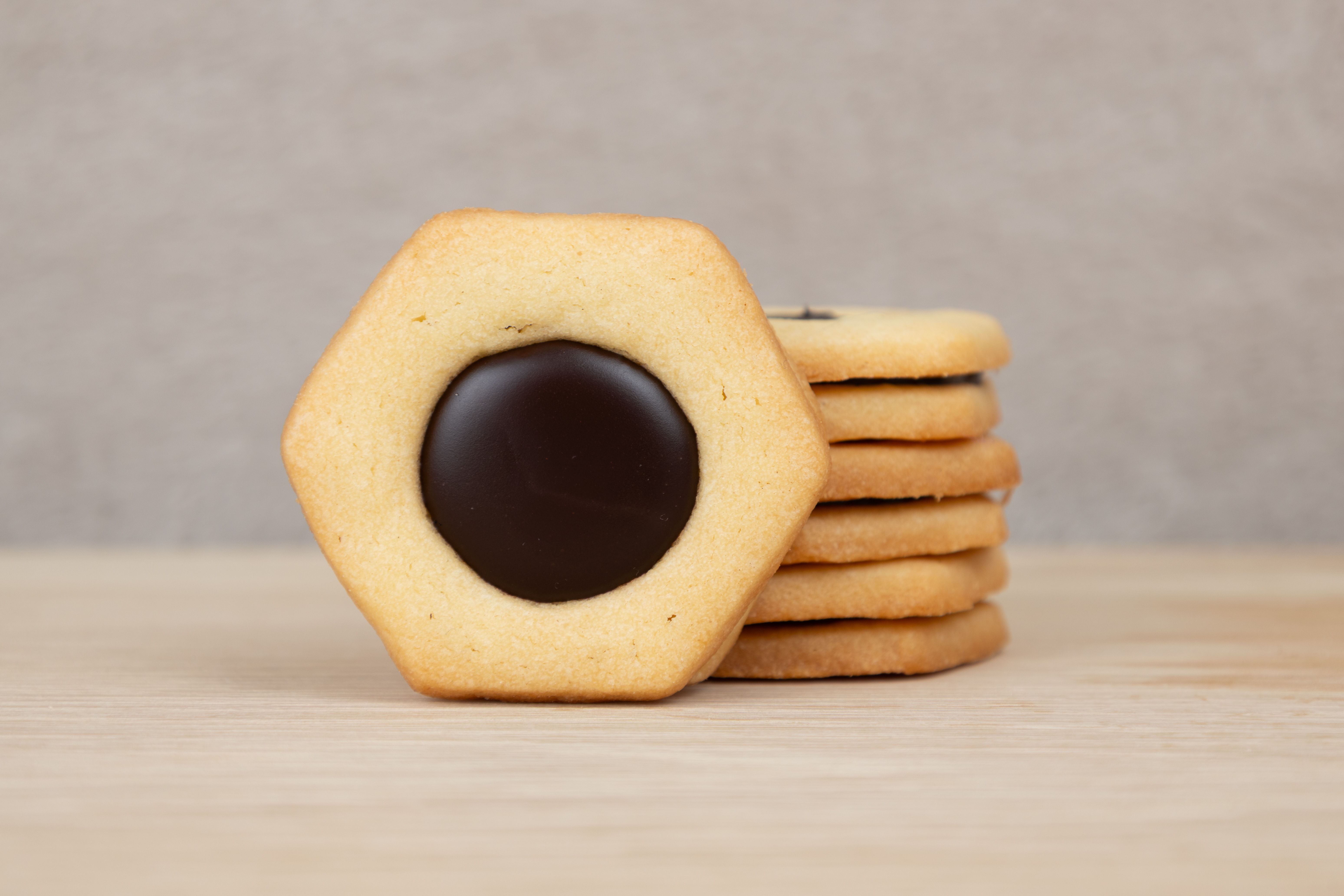 Dark Chocolate Cookies mit cremiger Schokofüllung